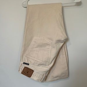 Mens Lucky Brand White Jeans